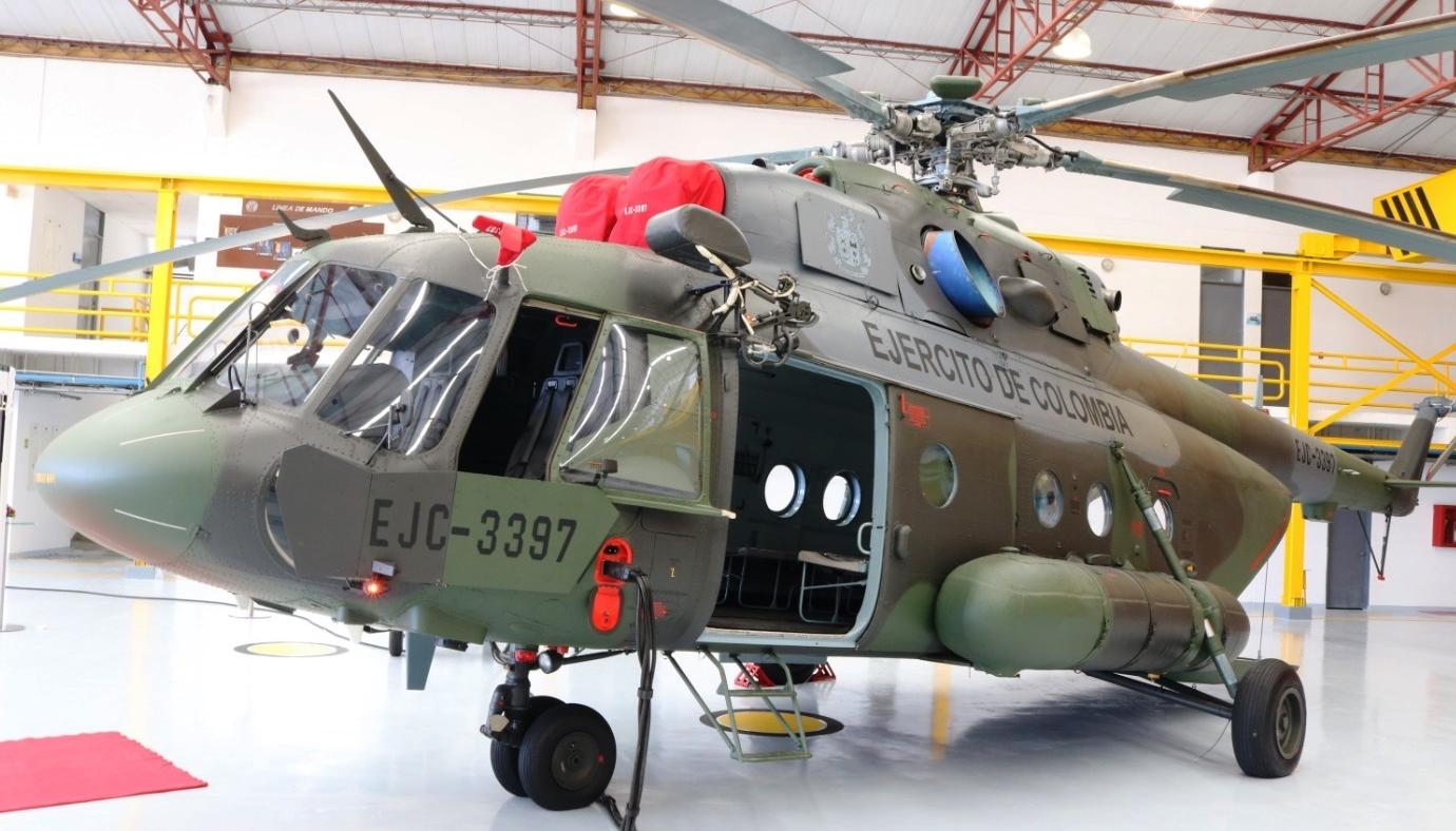 Helicóptero MI-17.