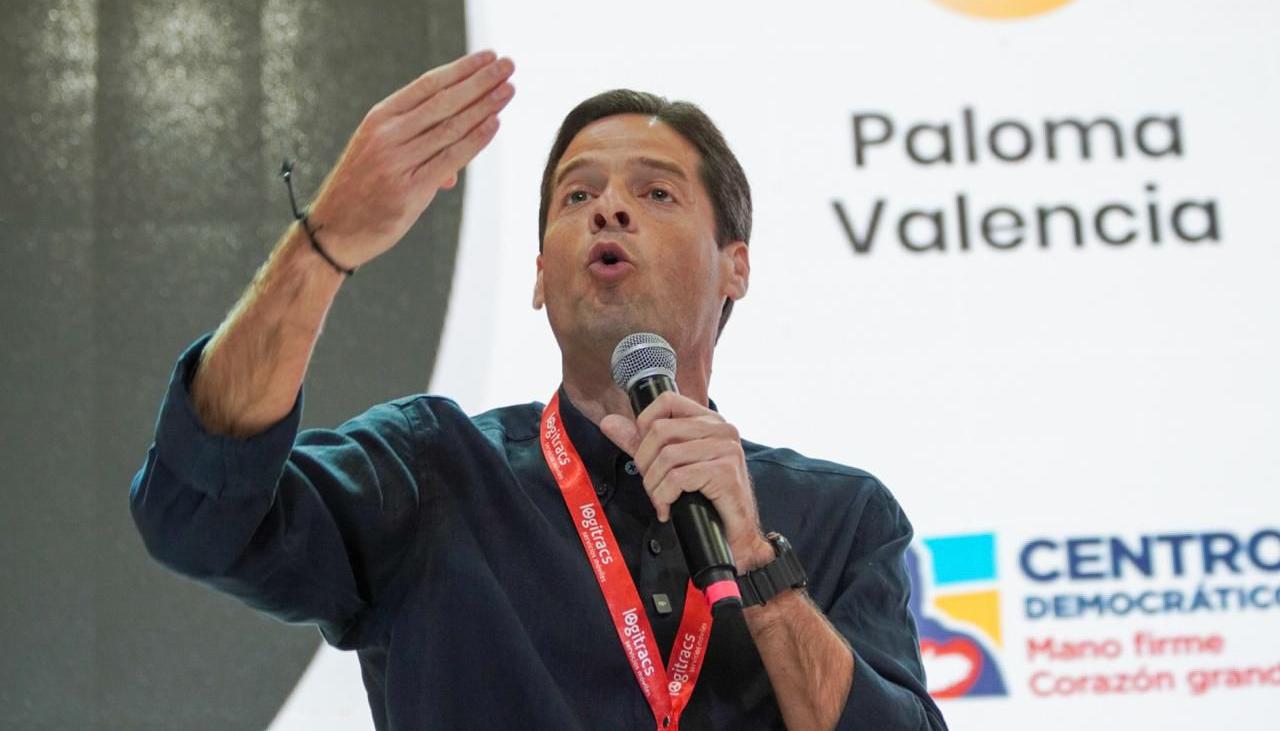 Mauricio Gómez, senador y precandidato presidencial. 