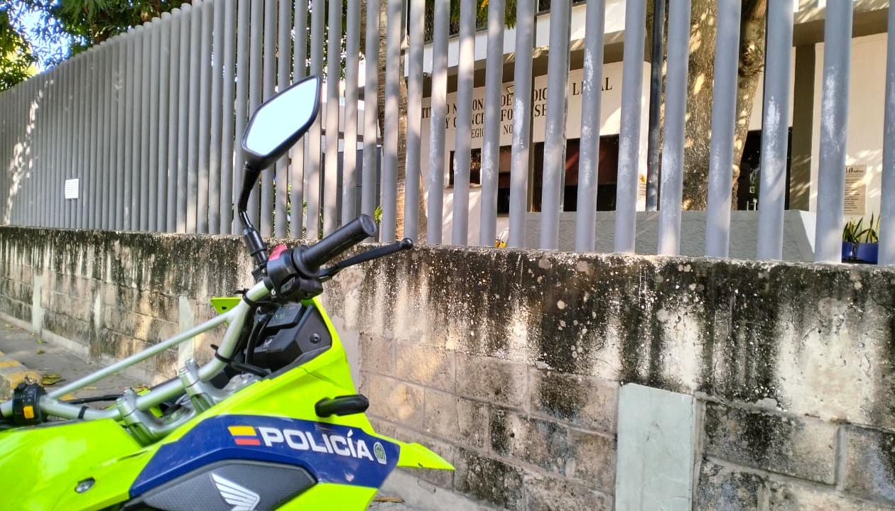 Fachada de Medicina Legal en Barranquilla.