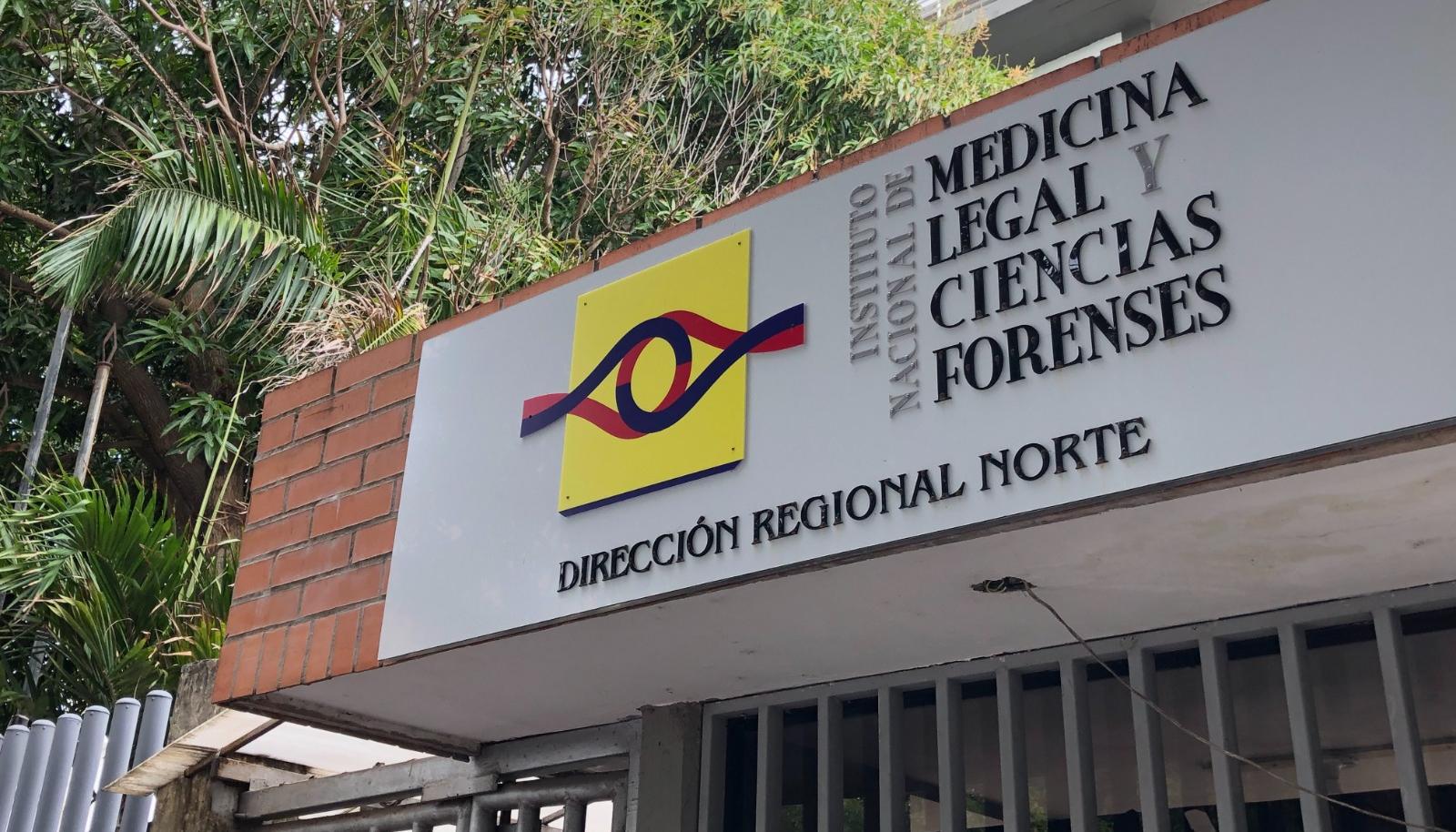 El cuerpo fue llevado a Medicina Legal. 