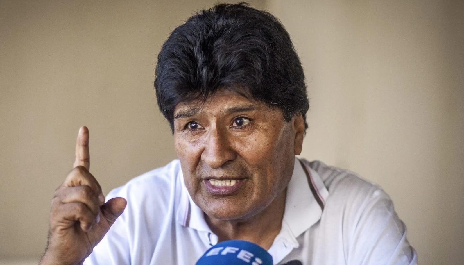 El expresidente de Bolivia, Evo Morales.