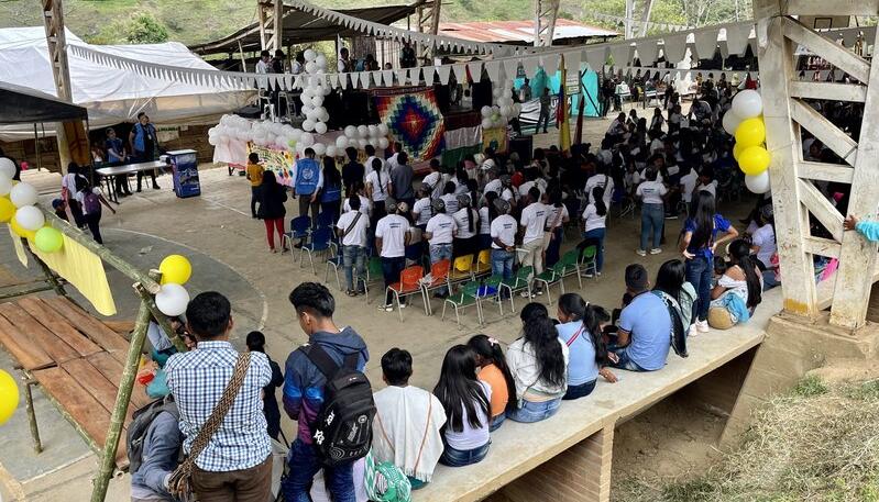 Comunidad indígena Nasa, una de las más afectadas.