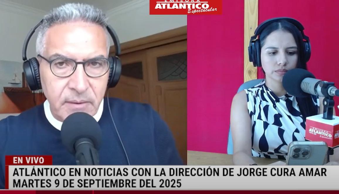 Transmisión de Atlántico en Noticias.
