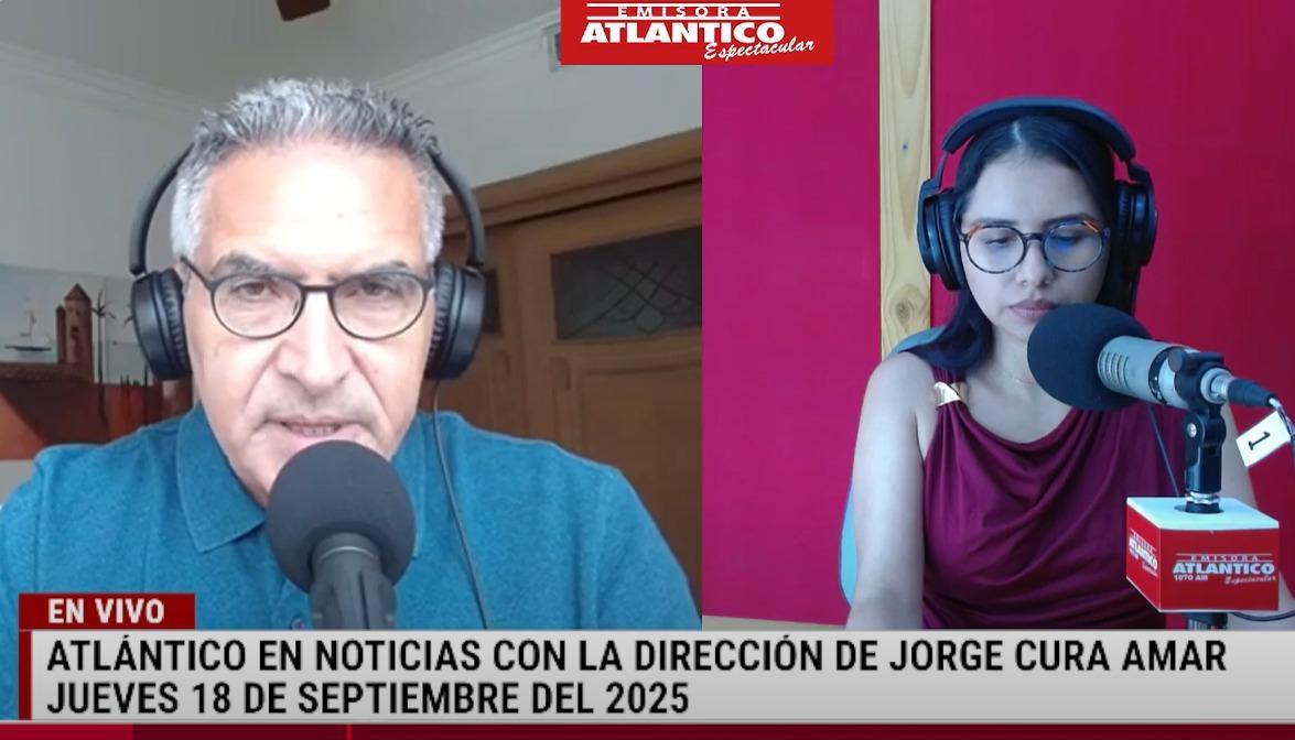 Transmisión de Atlántico en Noticias.