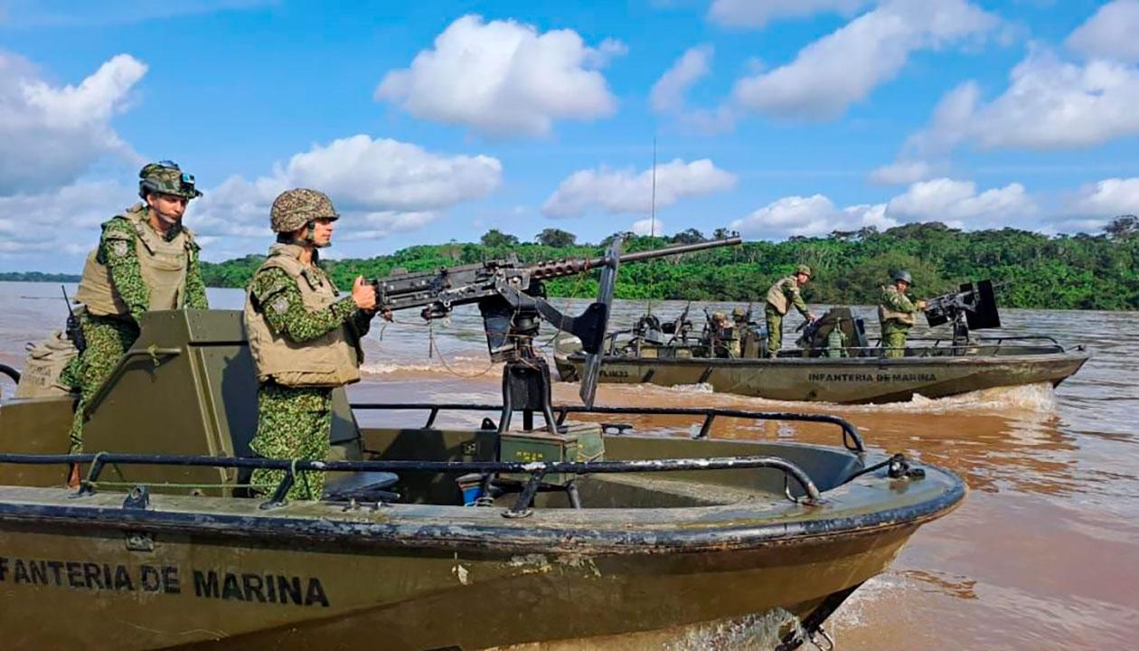 Patrullajes de la Armada Nacional