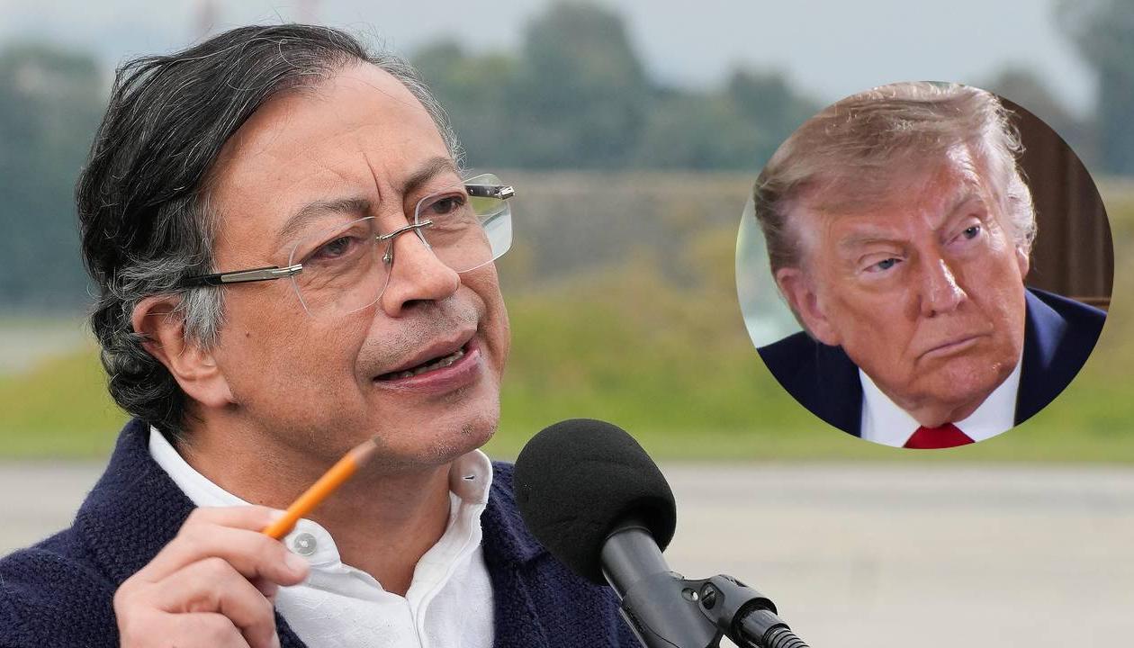El Presidente Gustavo Petro / Donald Trump.