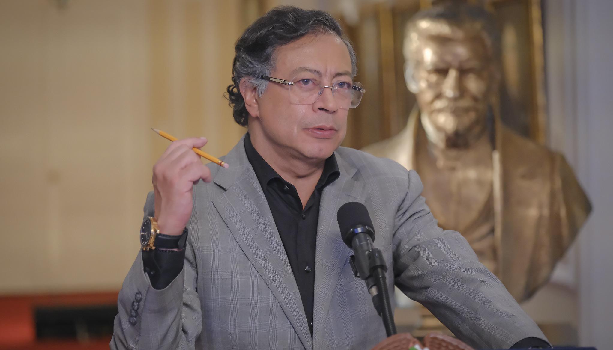 El presidente de la República, Gustavo Petro.
