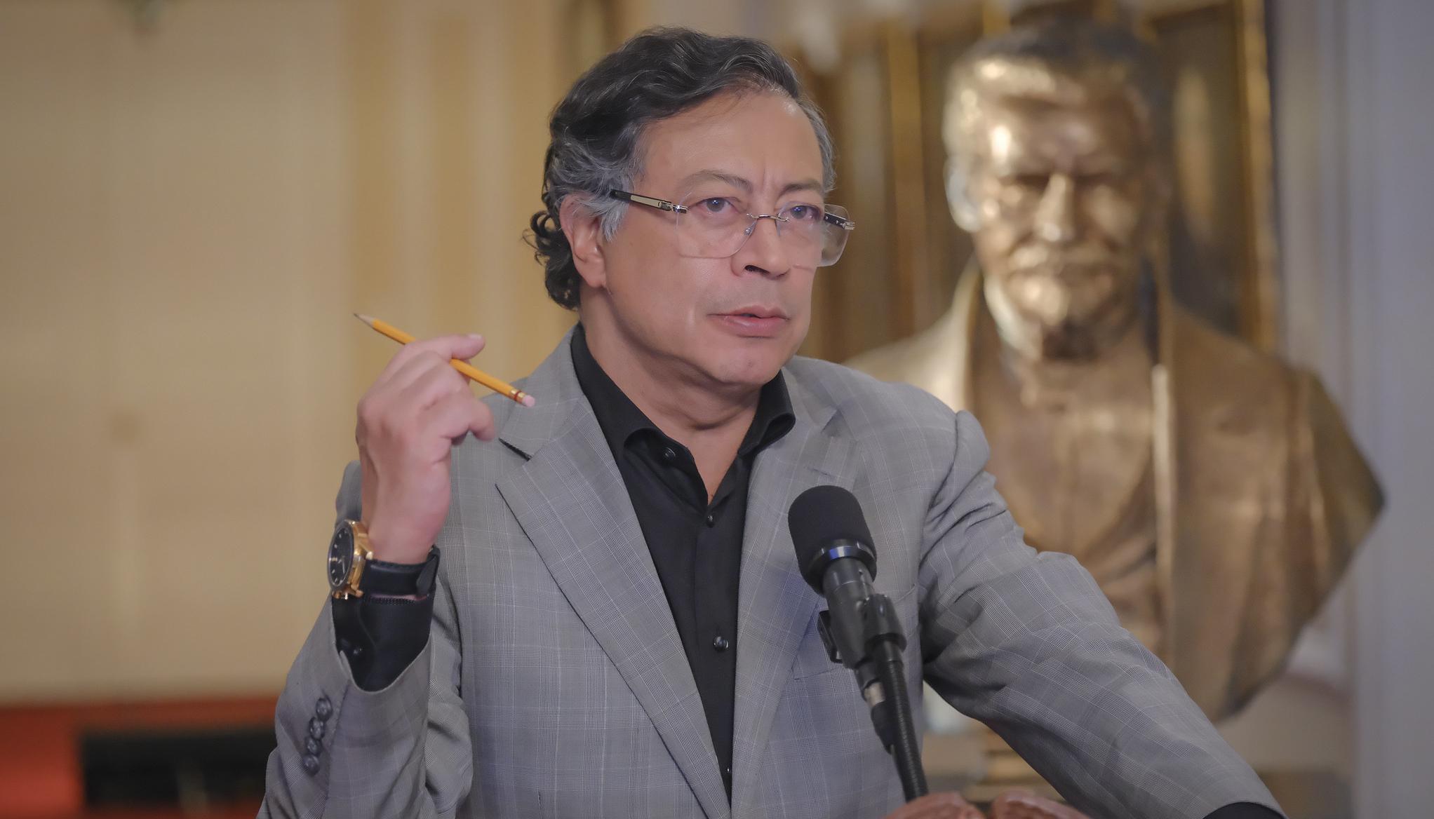 El Presidente de la República, Gustavo Petro.
