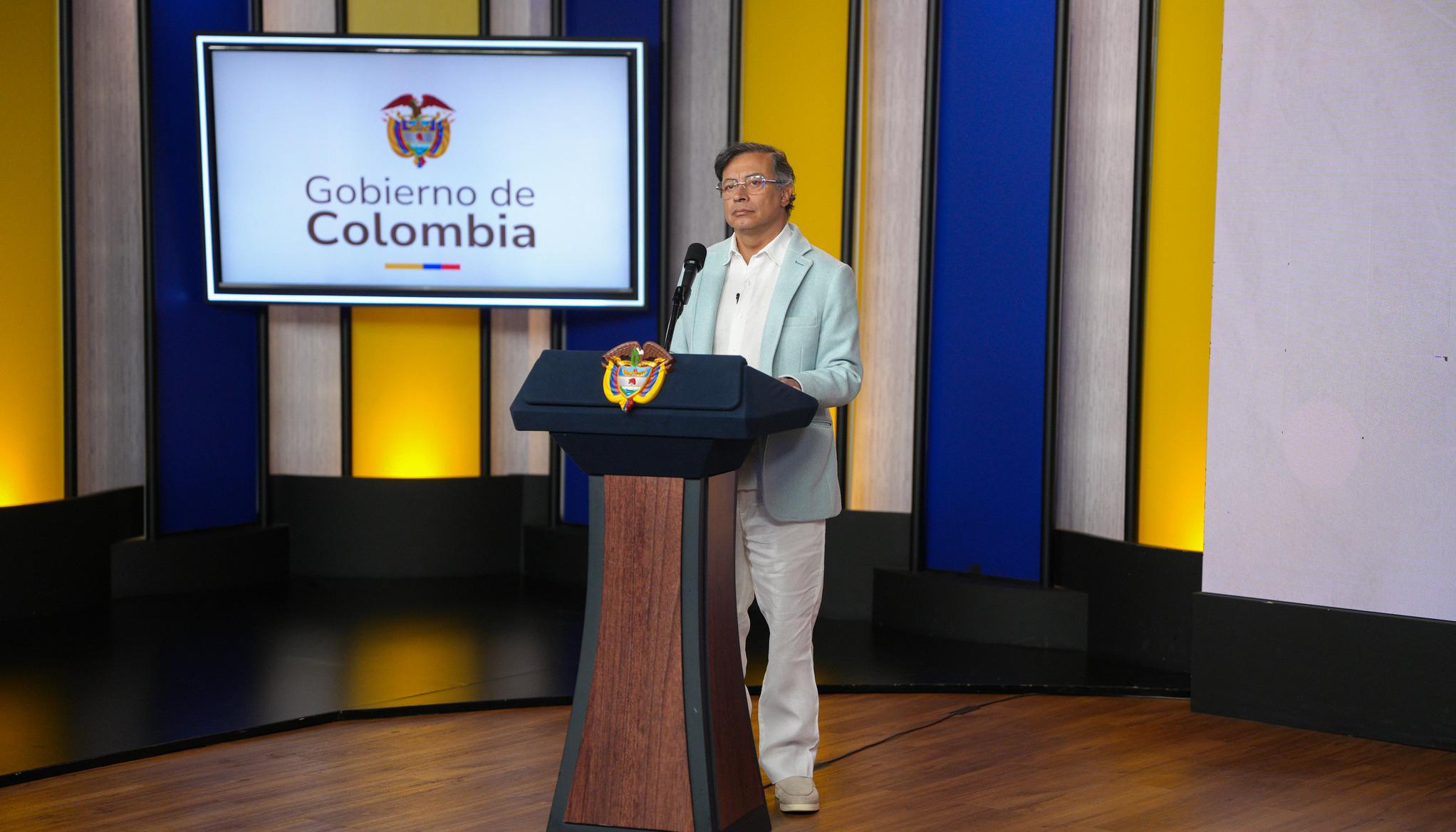 El Presidente de la República, Gustavo Petro.