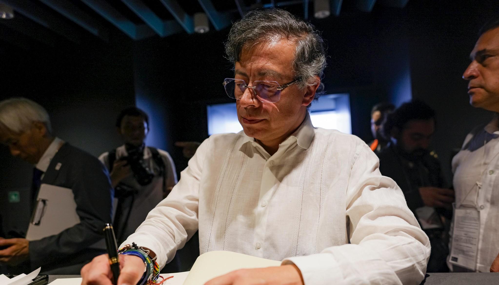 El Presidente Gustavo Petro.