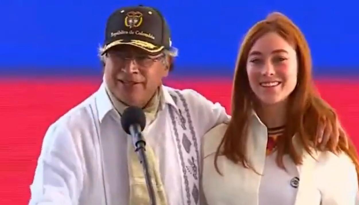 Gustavo Petro y Gloria Miranda.