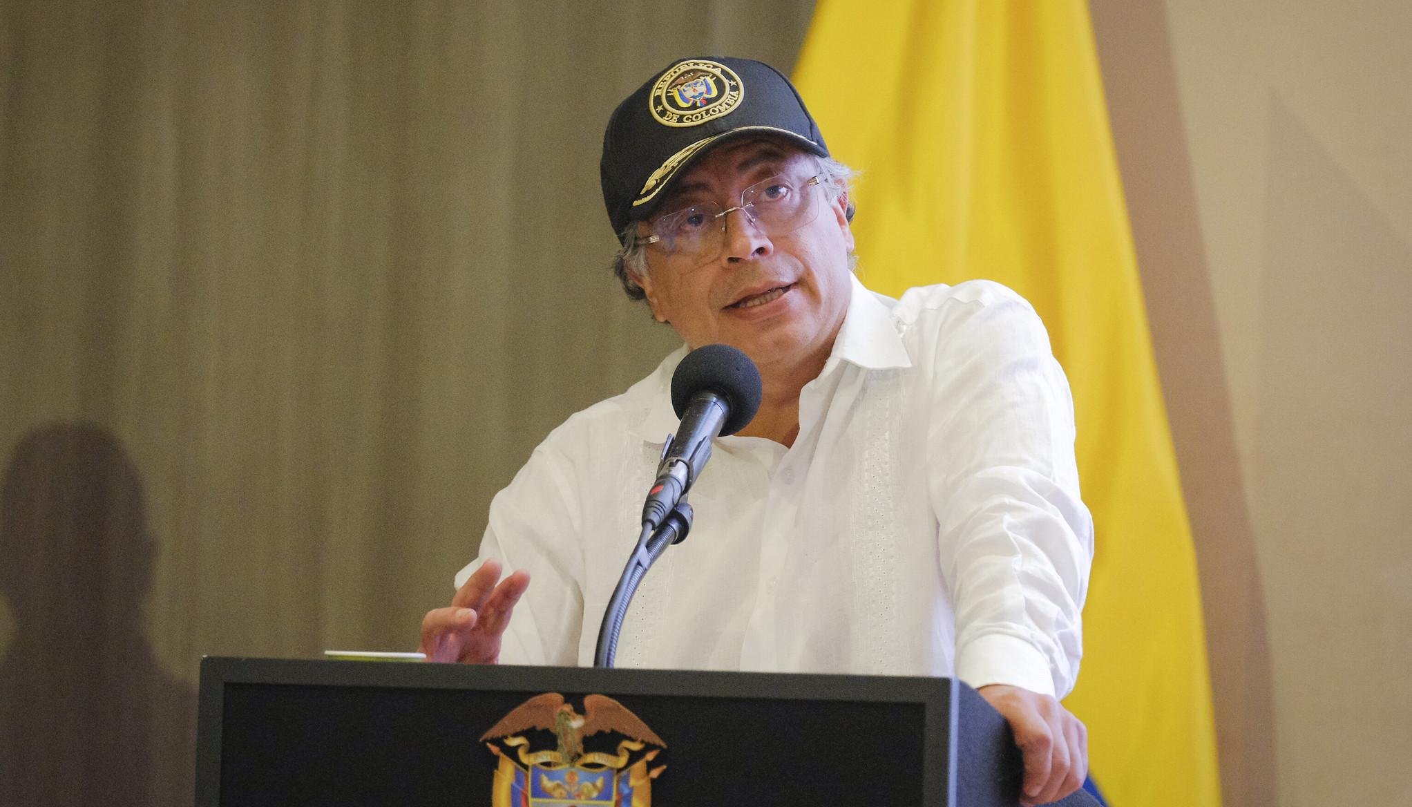 El Presidente Gustavo Petro.
