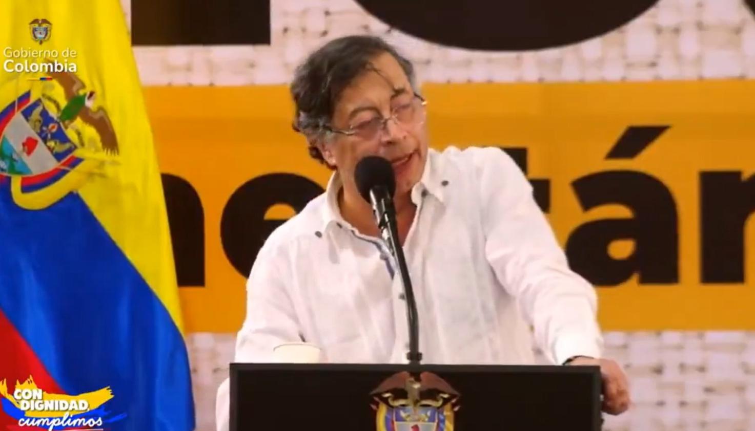 Gustavo Petro, Presidente de Colombia. 