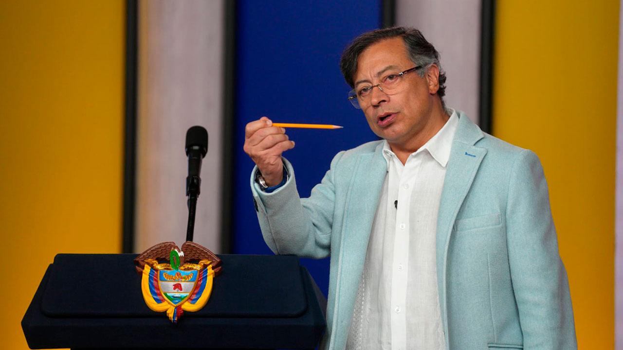 Presidente Gustavo Petro. 
