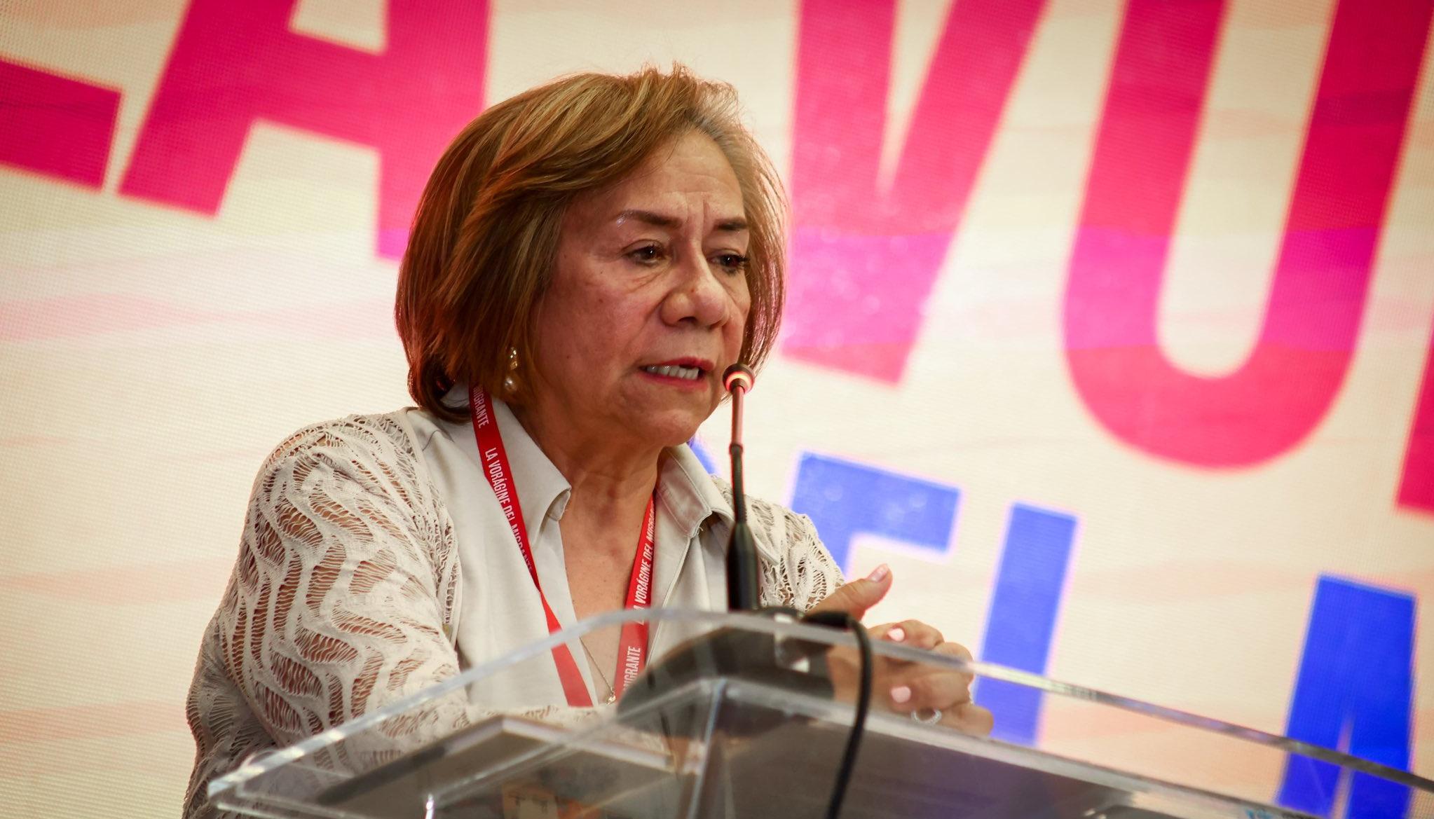 La Canciller Rosa Yolanda Villavicencio.