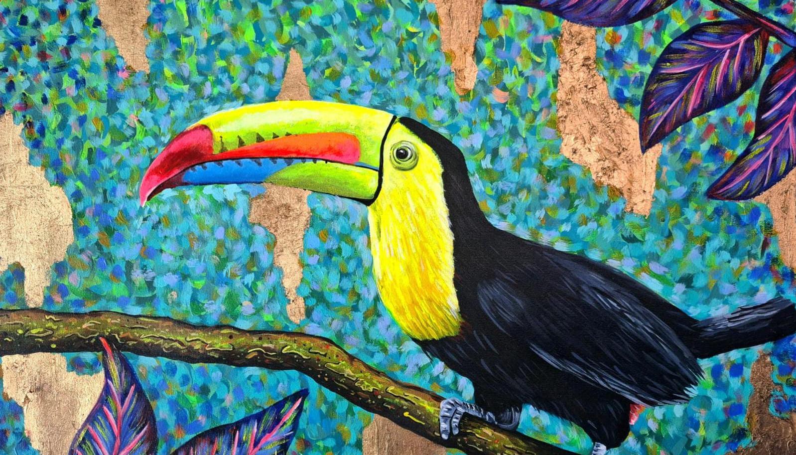 Obra de la artista Susan Ancínez. 