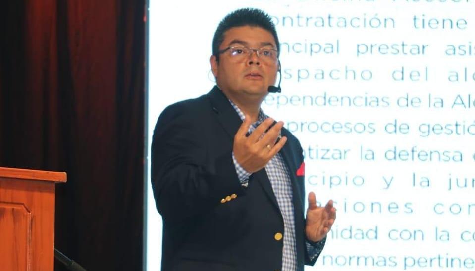 Samuel Londoño, exalcalde del municipio de Miranda, en el Cauca.