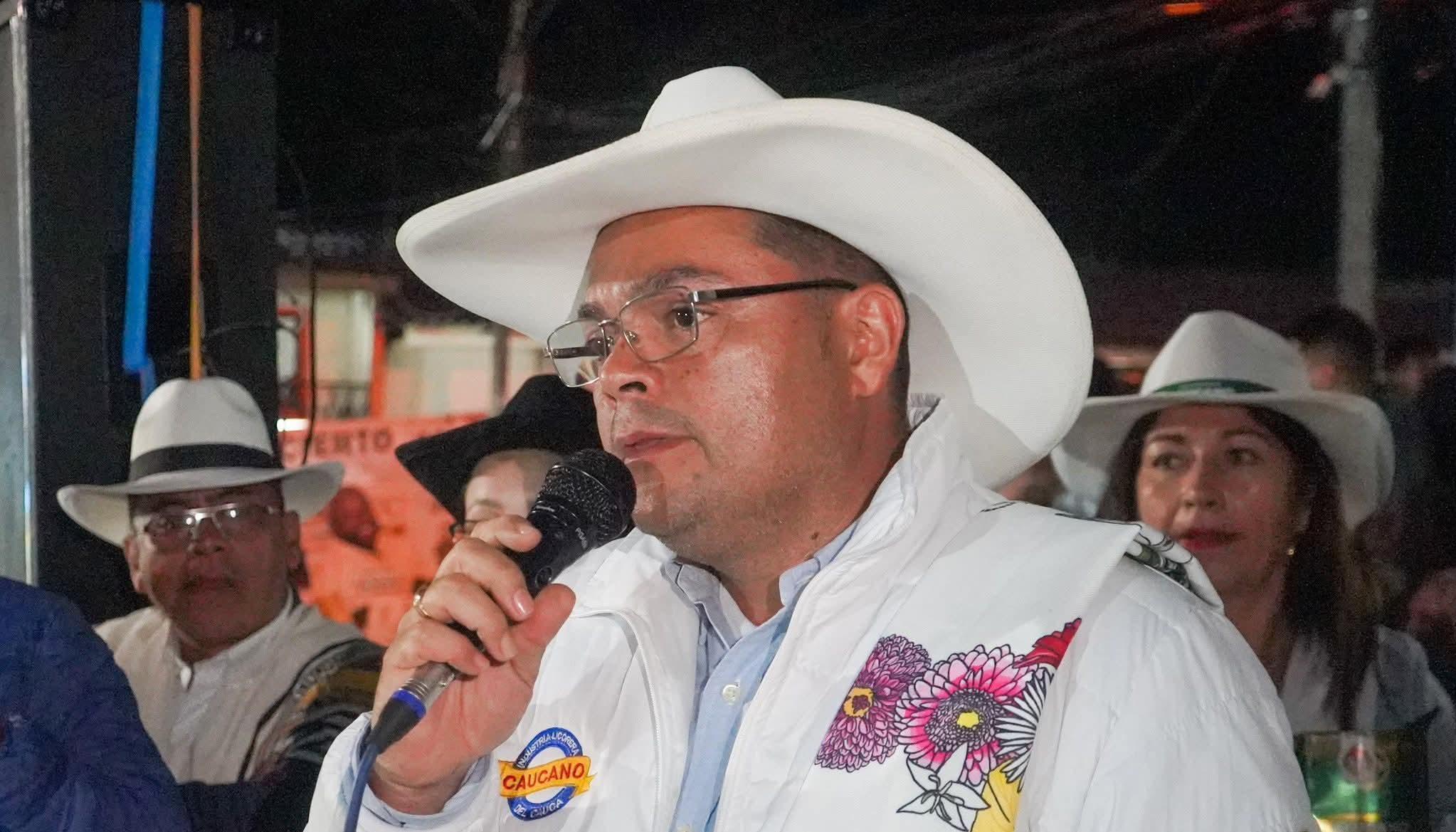 Samuel Londoño, exalcalde de Miranda y gerente de la Industria Licorera del Cauca.
