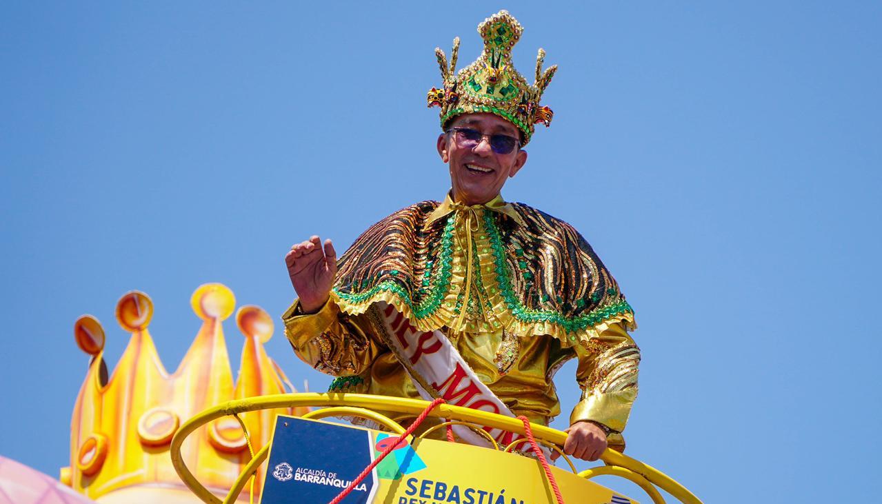 Sebastián Guzmán, Rey Momo 2023.