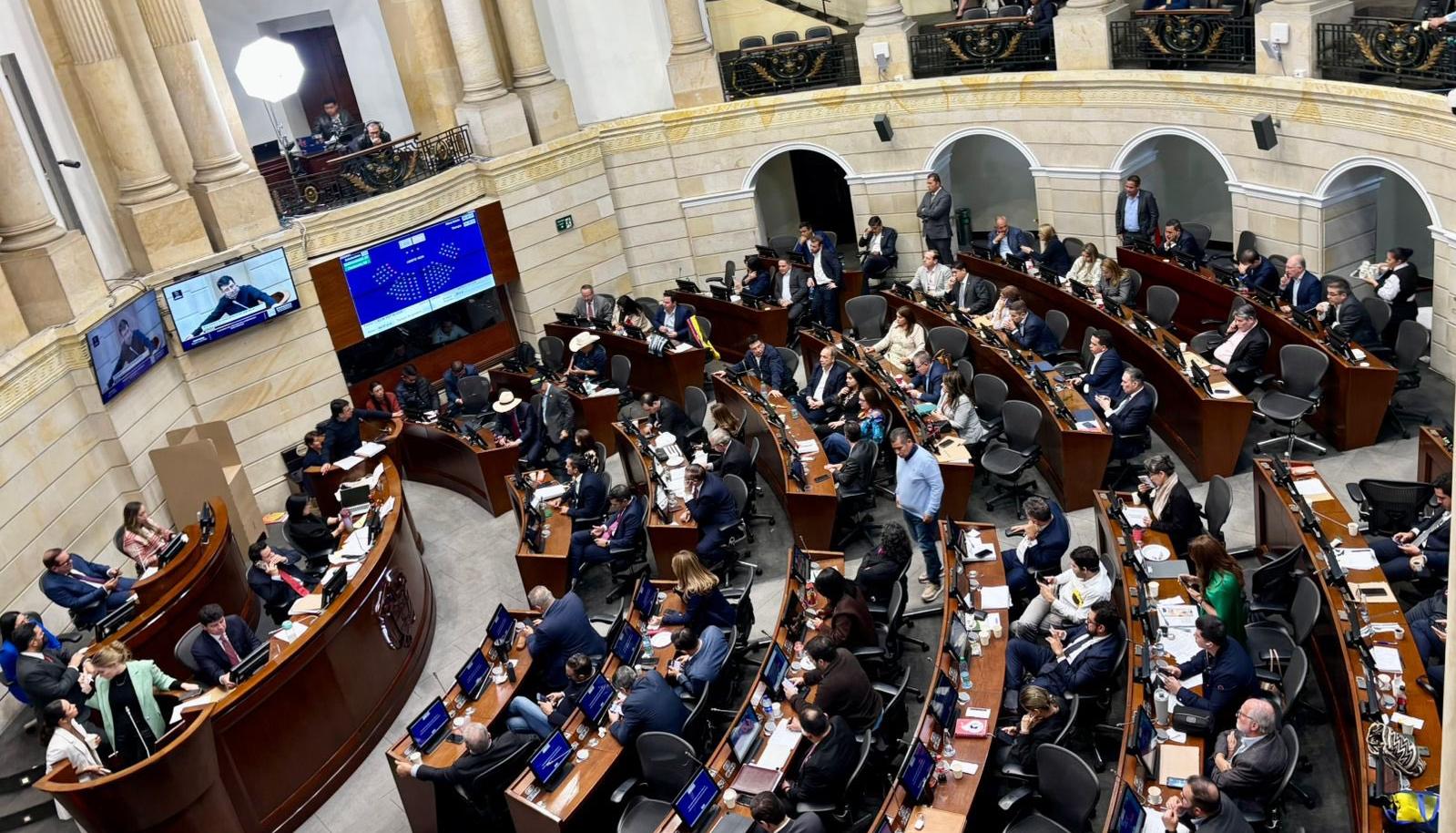 Plenaria del Senado.
