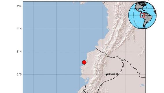El temblor se registró en la tarde de este viernes. 