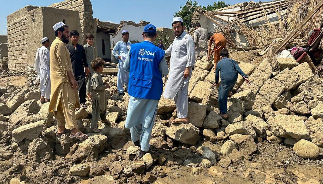 Imagen de los daños.