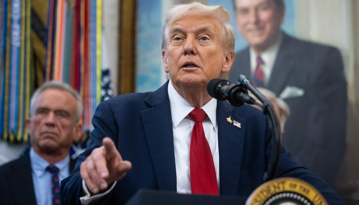 El presidente de Estados Unidos, Donald Trump.