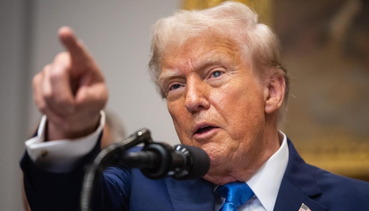 El presidente de Estados Unidos, Donald Trump.