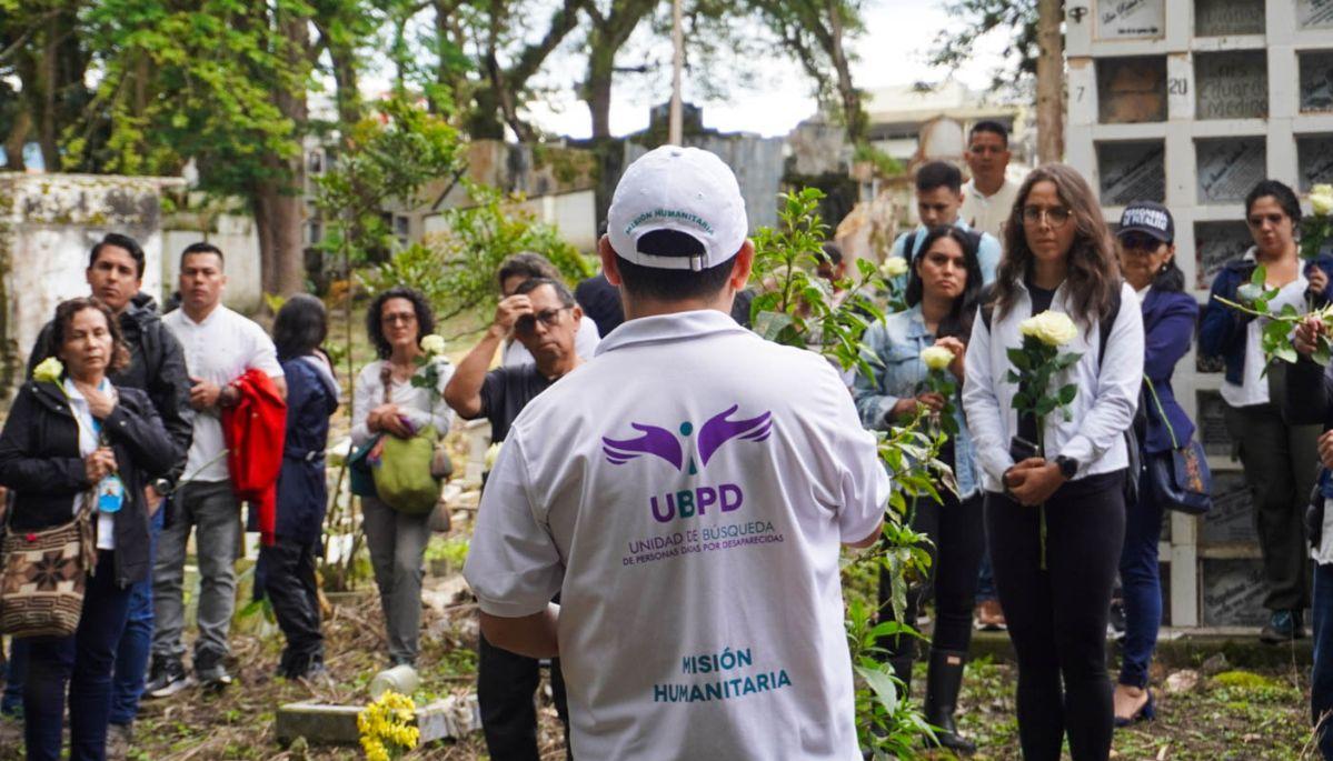 Búsqueda se realizó bajo coordinación de la UBPD.