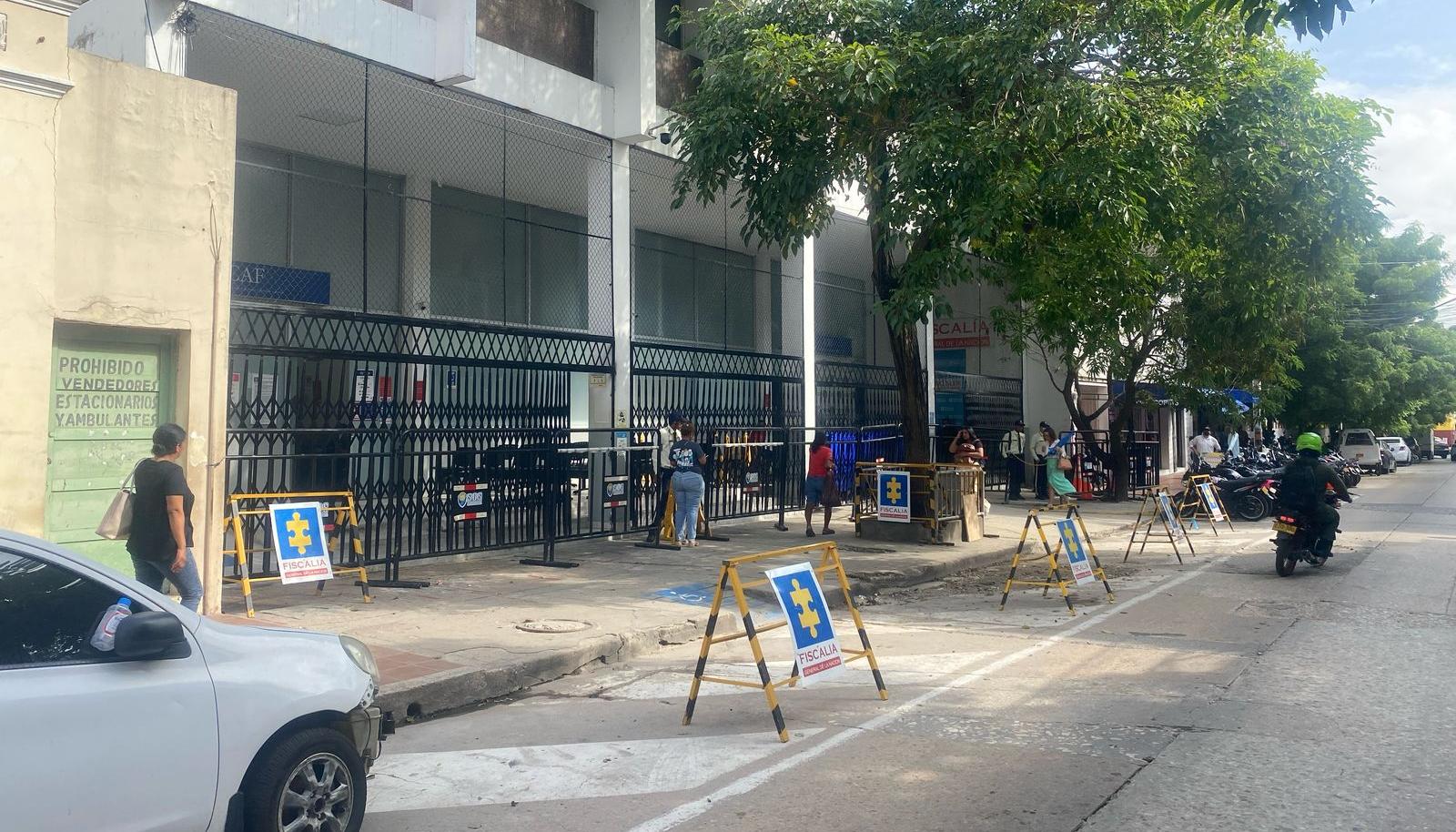 URI de la Fiscalía en Barranquilla