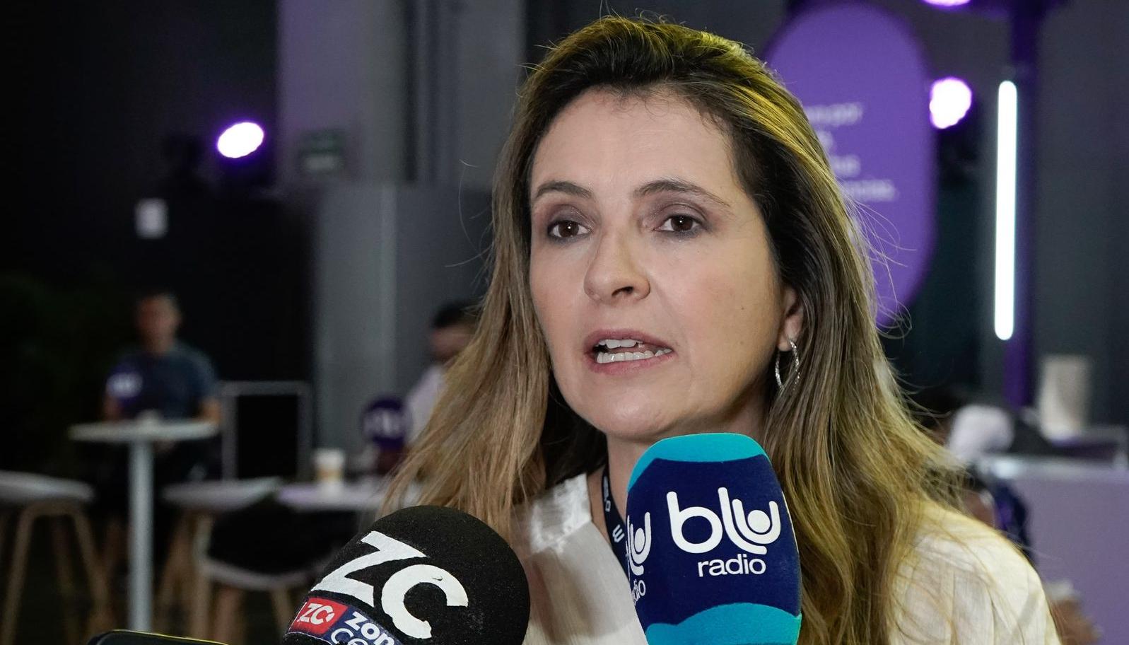 Paloma Valencia, senadora y precandidata presidencial.