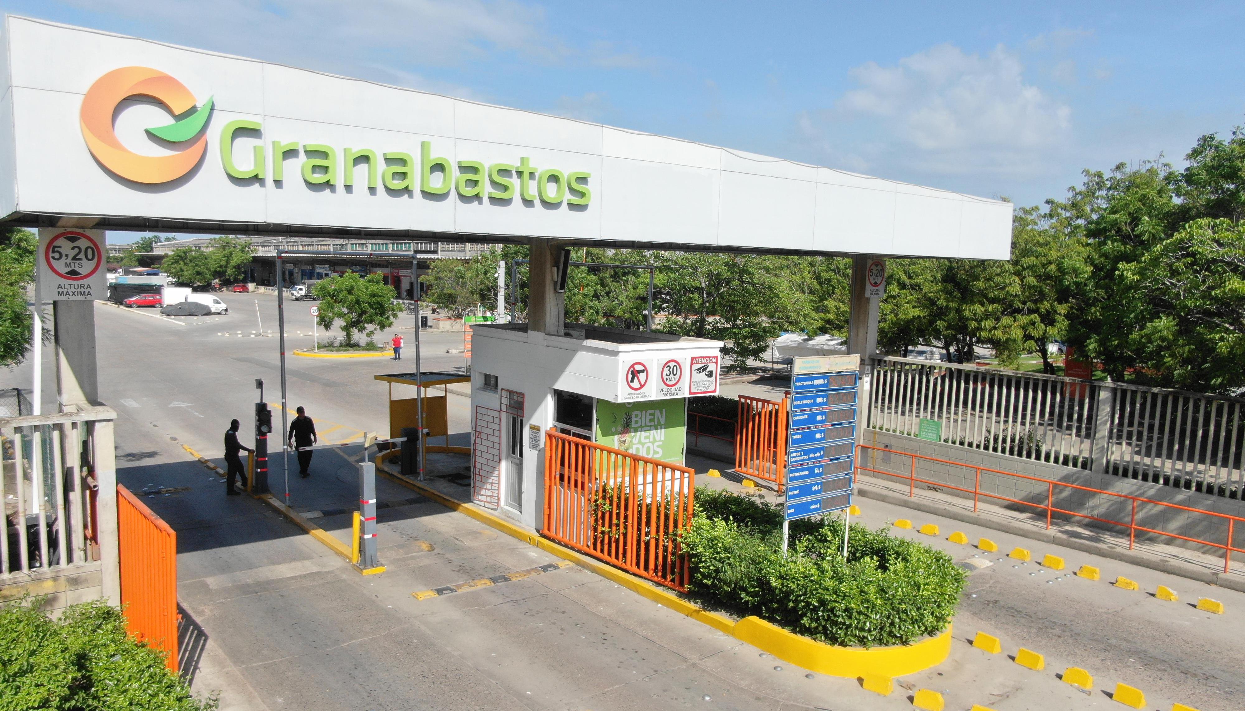 Fachada de Granabastos, en Soledad. 