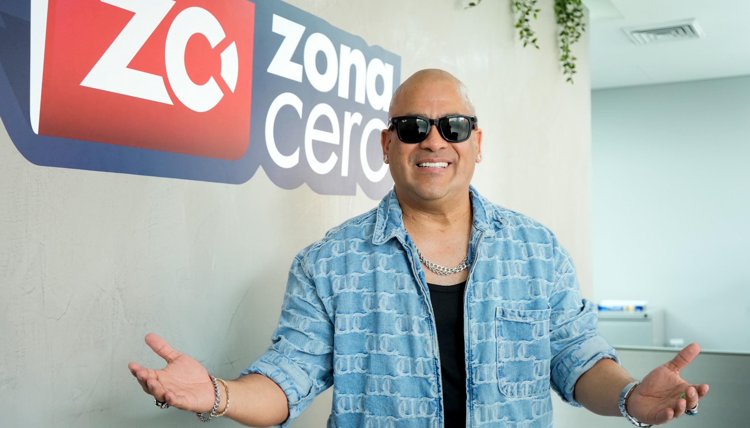 Fausto Chatella en las instalaciones de Zona Cero. 