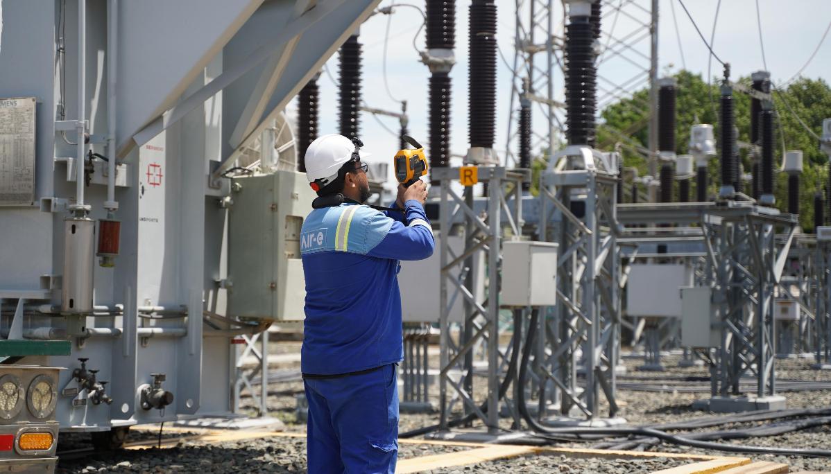Estación de energía en Magdalena. 