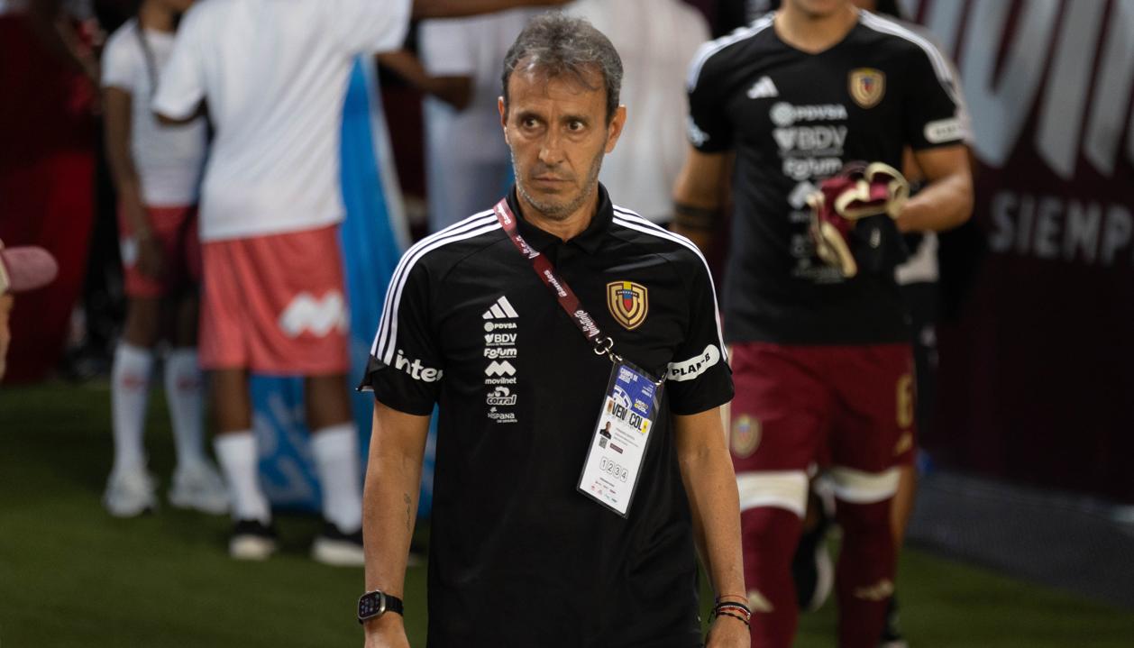 Fernando Batista, actual entrenador de la selección Venezuela.