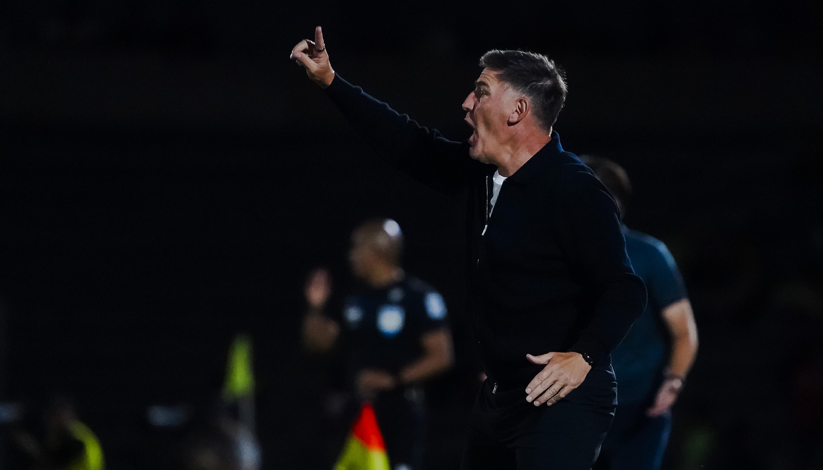 El argentino Eduardo Berizzo, técnico saliente del León.