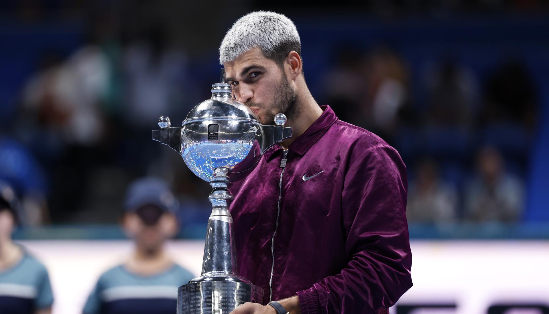 Carlos Alcaraz, tenista español.