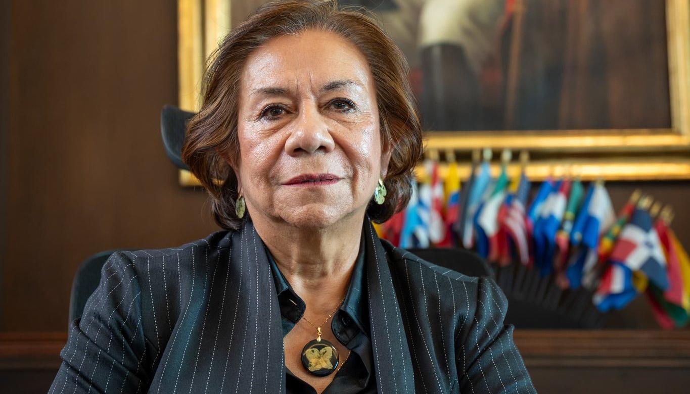 Rosa Villavicencio, Canciller de Colombia. 