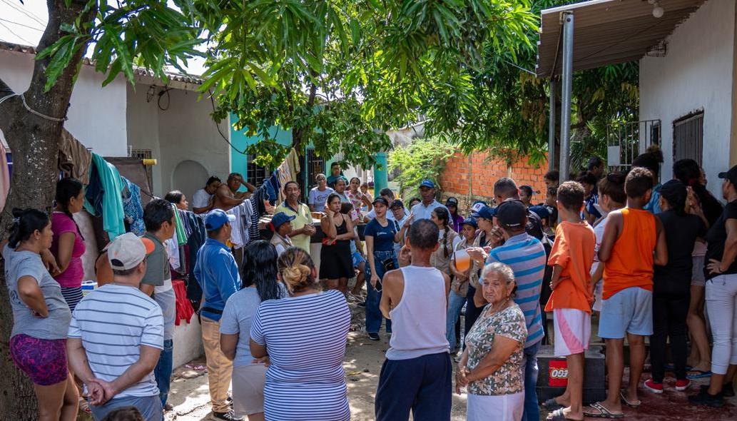 Jornada de censo para familias damnificadas en Soledad. 