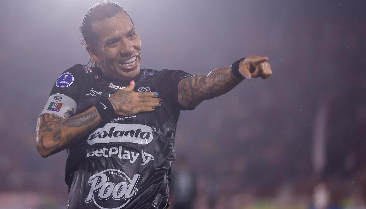 Dayro Moreno, goleador del Once Caldas. 