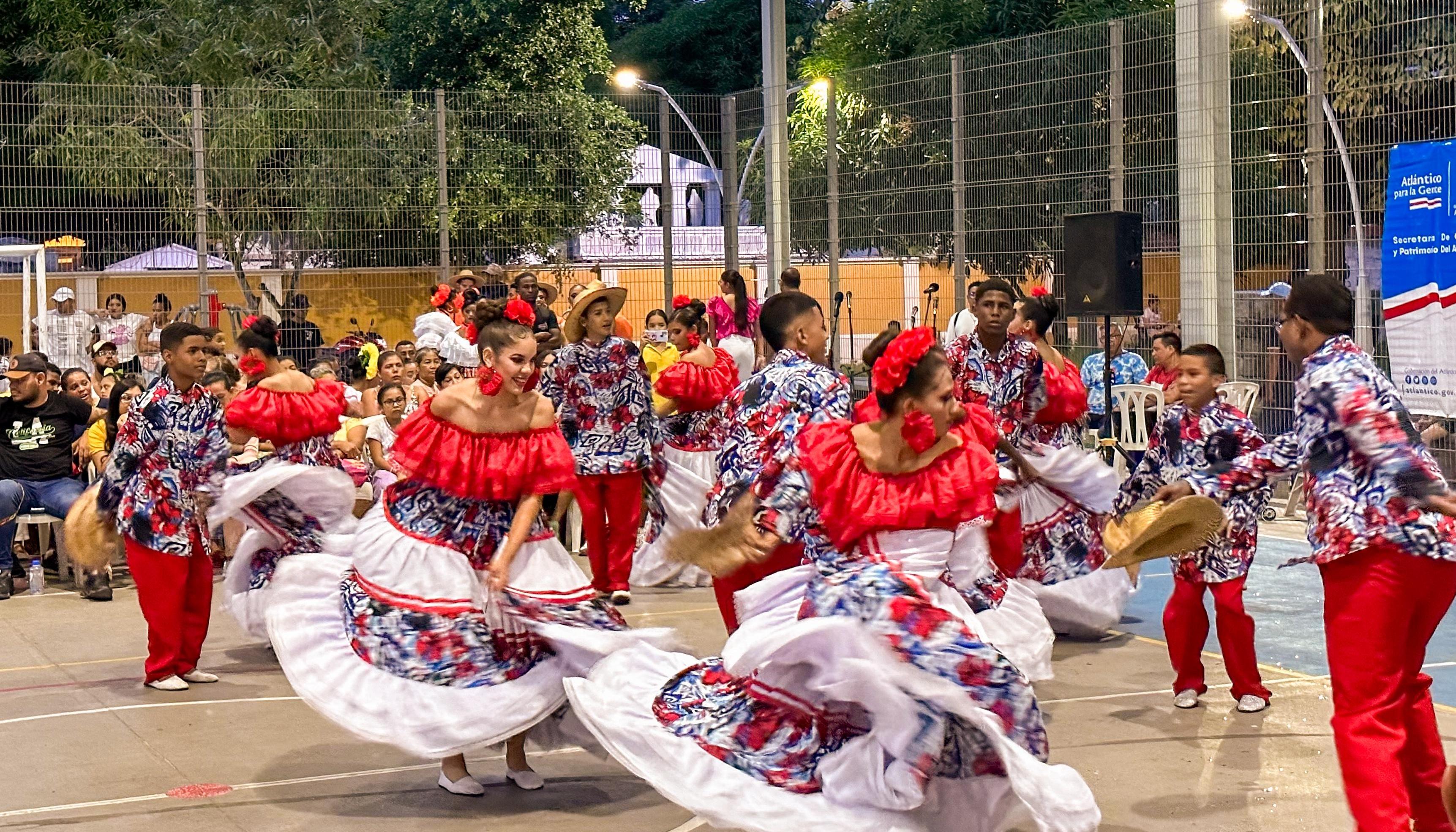 Danza del Porro Negro en Santo Tomás. 