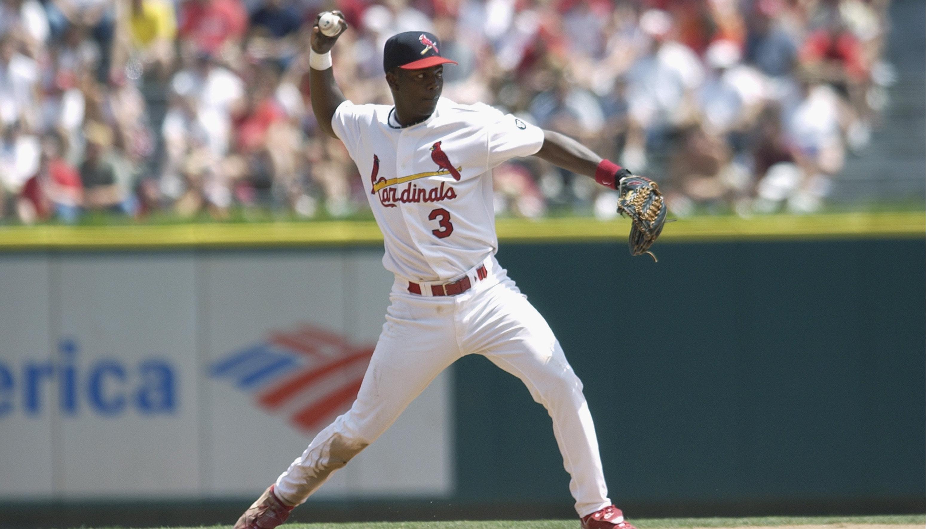 Édgar Rentería jugó en los Cardenales de 1999 a 2004.