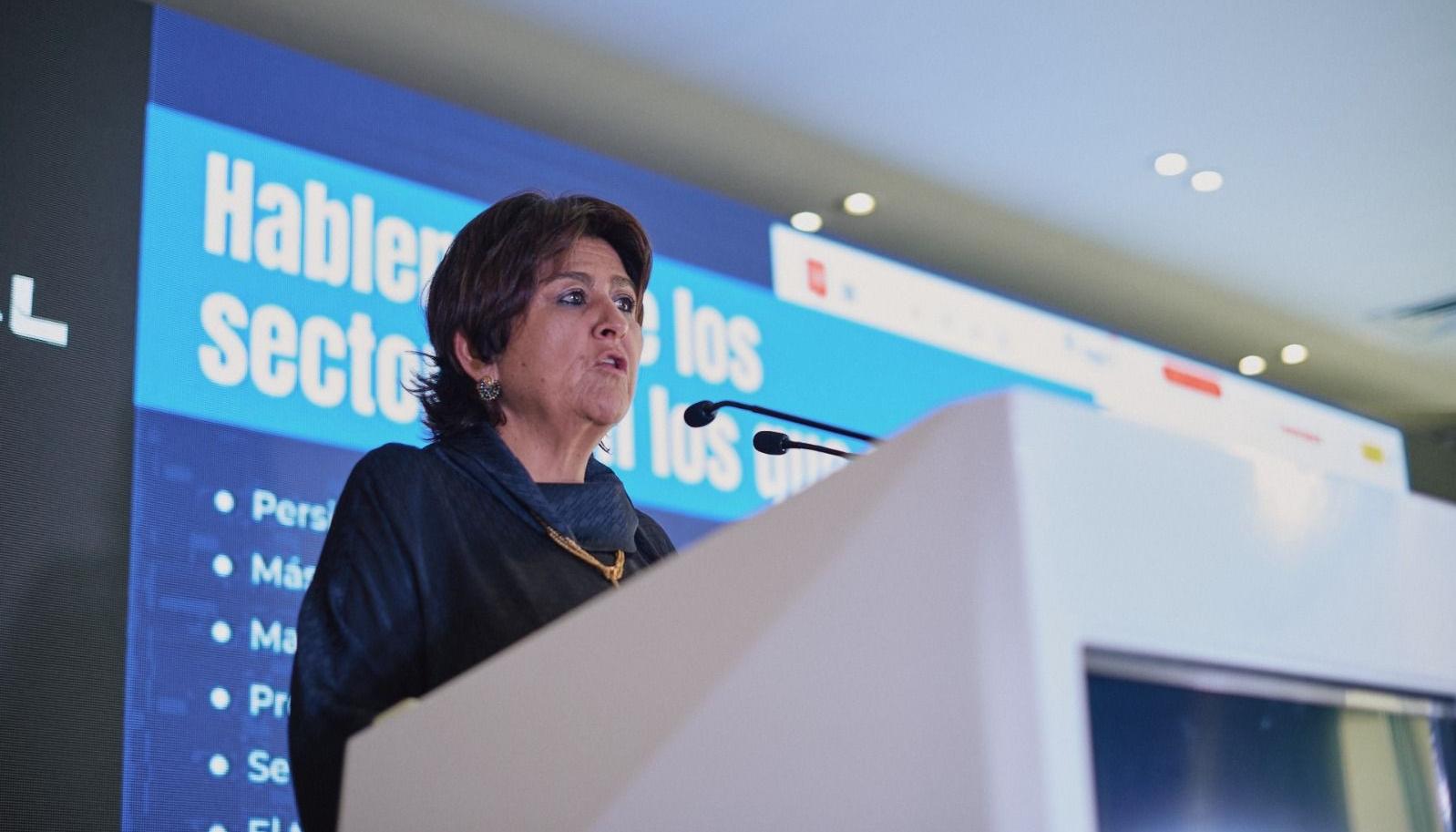 María Lorena Gutiérrez, presidenta del Grupo Aval. 