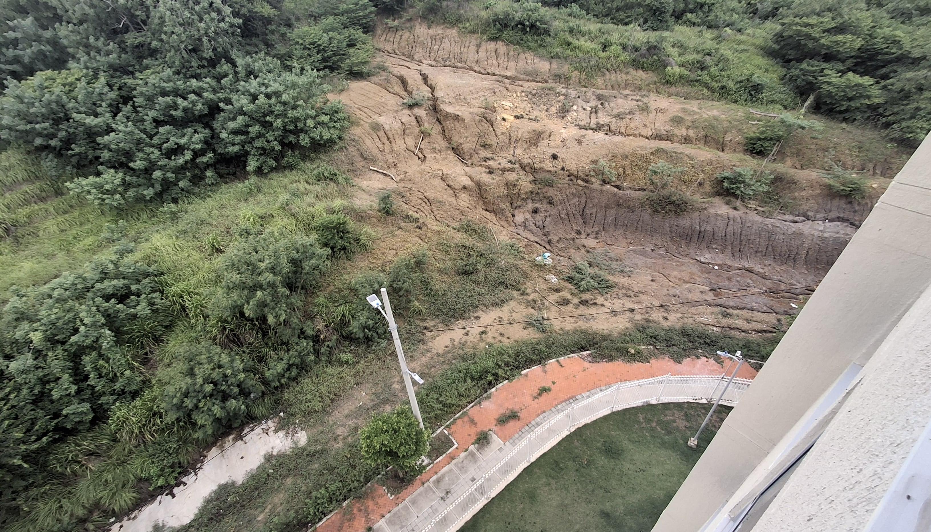 Inestabilidad del terreno en Puerta Dorada. 