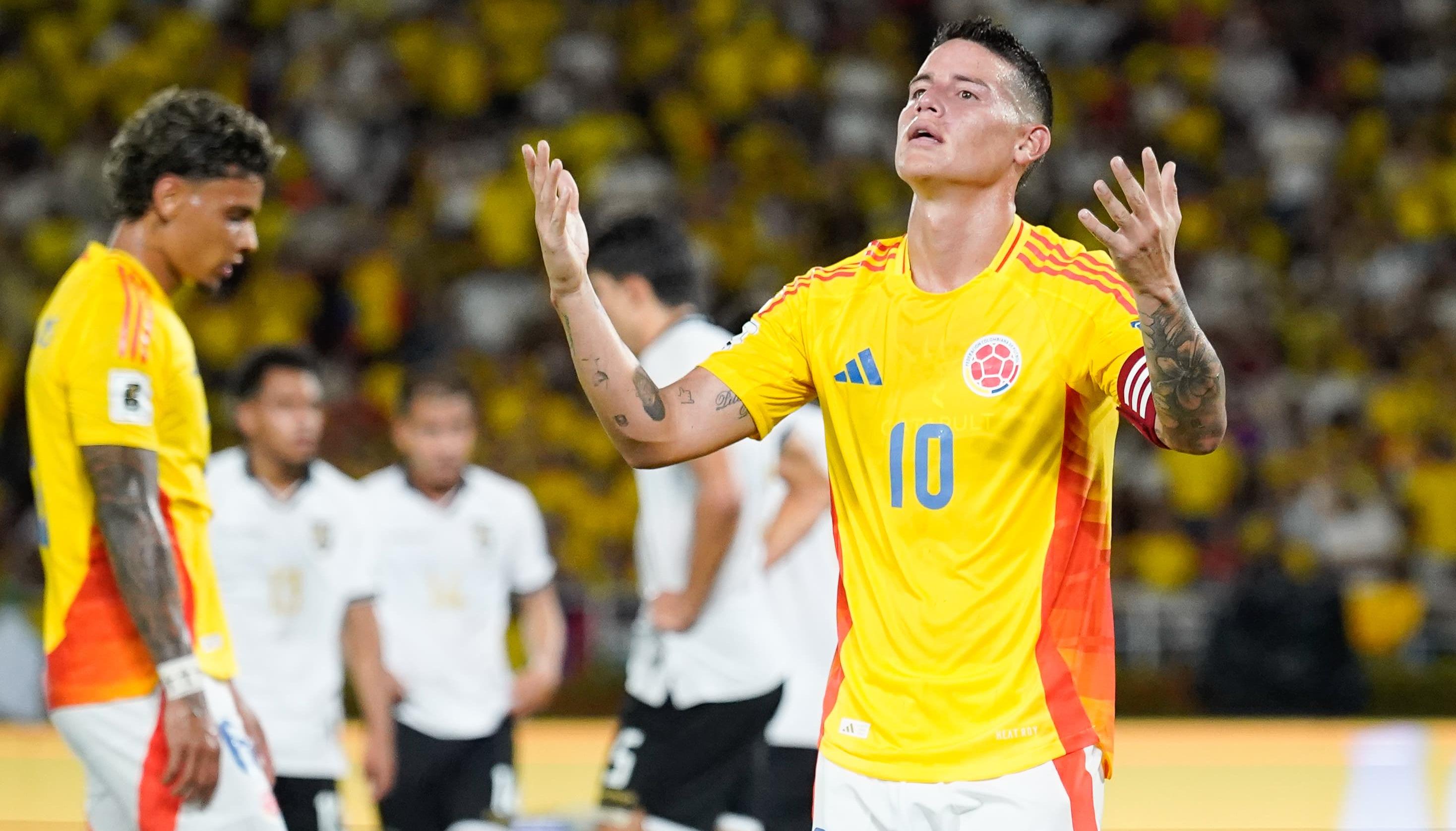 James Rodríguez disputaría en 2026 el tercer Mundial de su carrera.