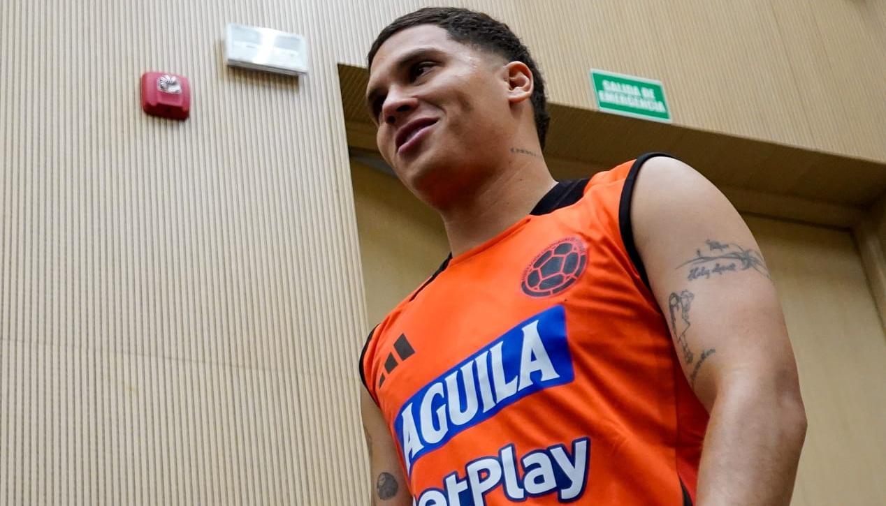 Juan Fernando Quintero, mediocampista de River Plate y de la Selección Colombia.