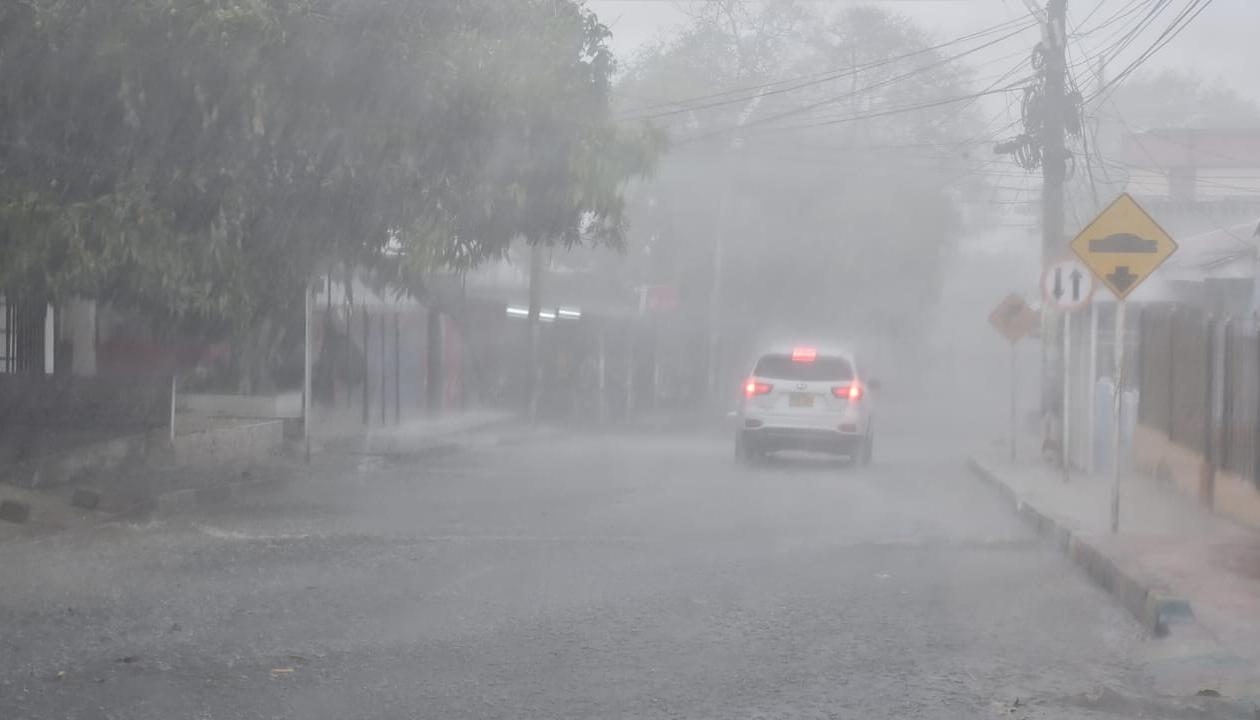 Lluvias en Barranquilla.