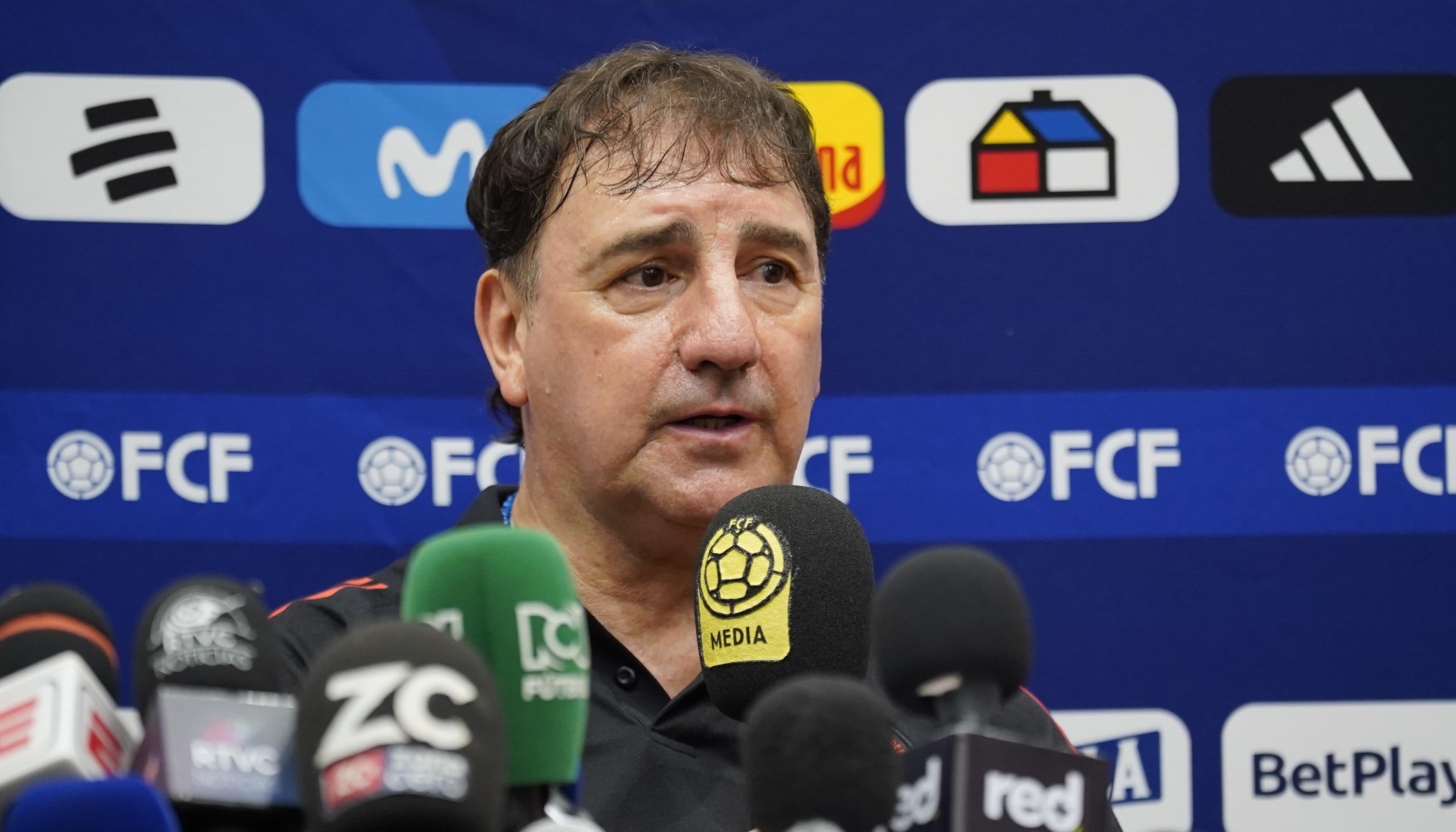 El argentino Néstor Lorenzo, técnico de la Selección Colombia. 