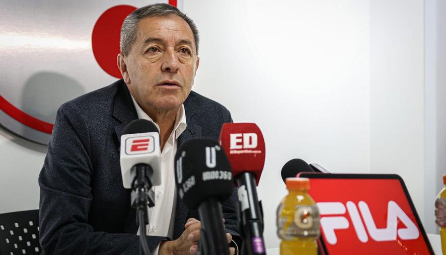 Eduardo Méndez, presidente de Santa Fe. 