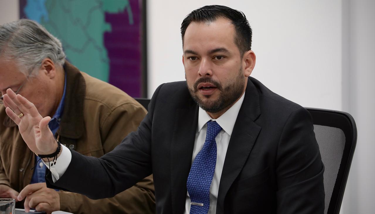 Edwin Palma, ministro de Minas y Energía. 